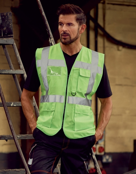 HVW801 Yoko Hi-Vis Executive Waistcoat