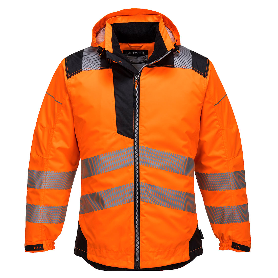 Portwest VISION HI-VIS RAIN JACKET - T400 - A to Z Safety Centre | PPE ...