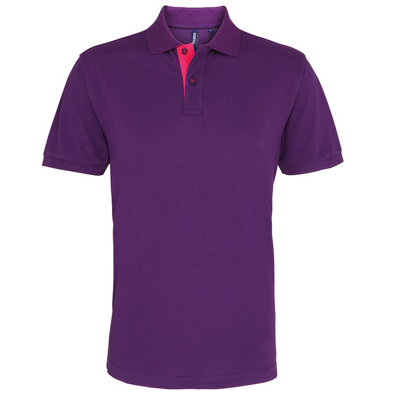 AQ012 Men's classic fit contrast polo - A to Z Safety Centre | PPE ...