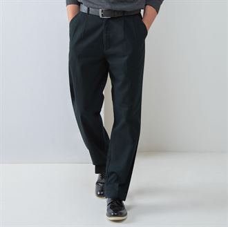HB600 Teflon®-coated double-pleated chino trousers - A to Z Safety ...