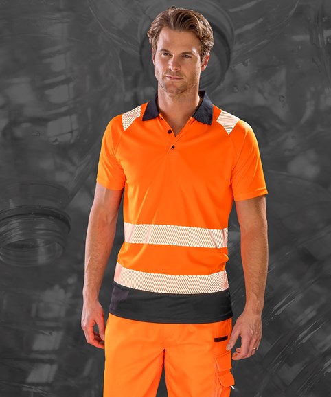 Result Recycled Safety Polo R501X