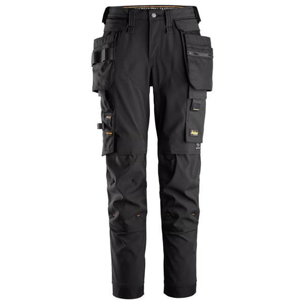 Snickers 6775 Allroundwork Womens 4-Way Stretch Trousers Detachable Holster Pockets