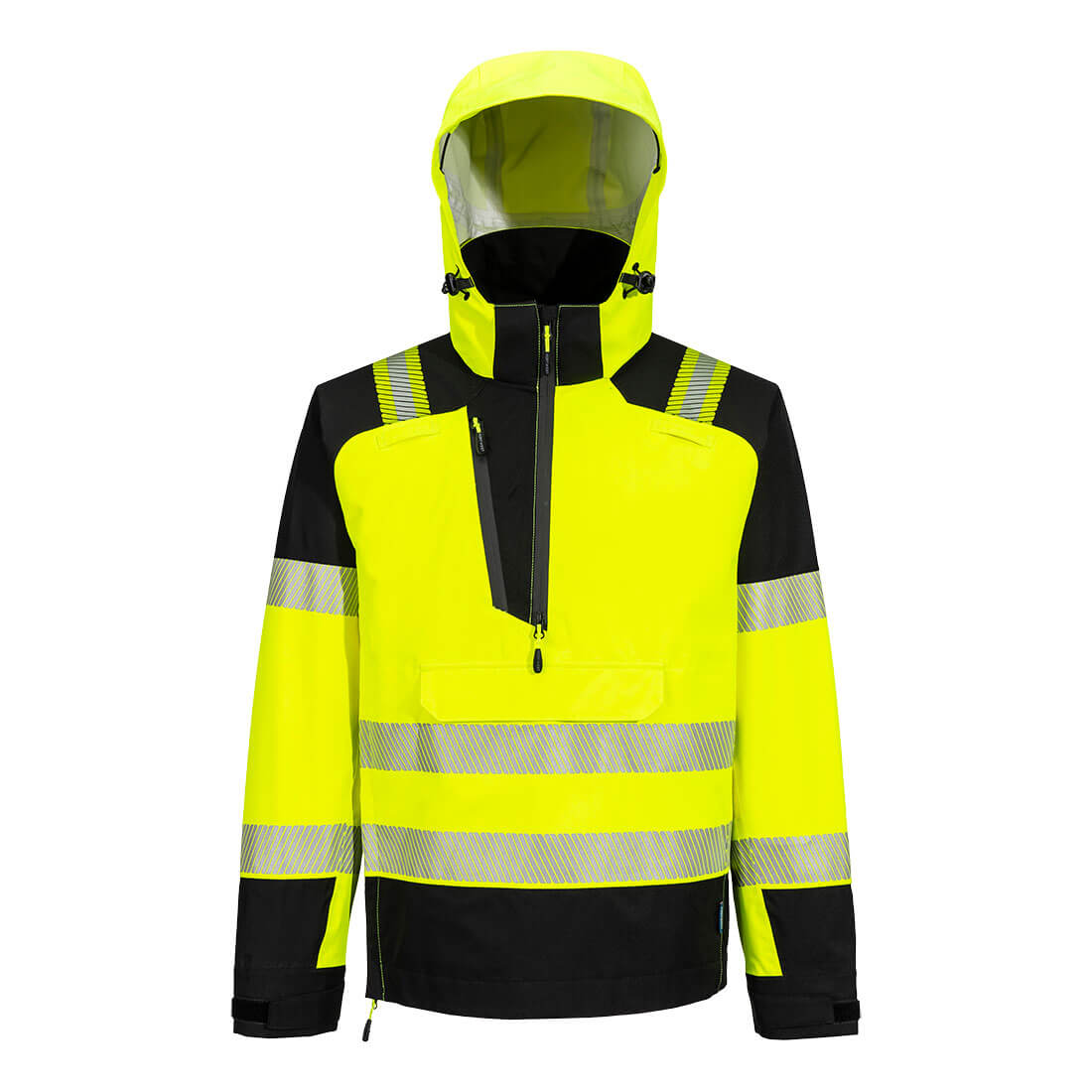 Portwest T161 PW3 Hi-Vis Overhead Rain Jacket (3L)